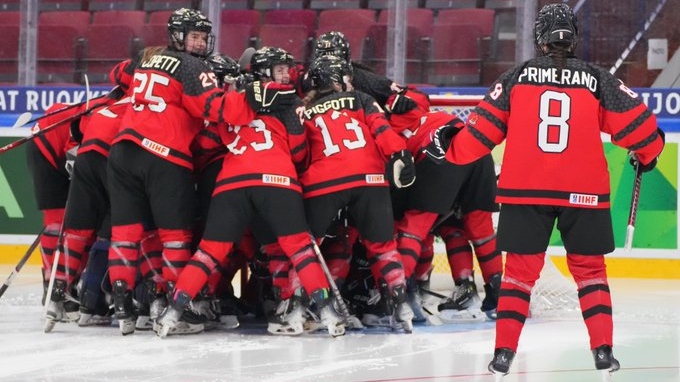 Canada shuts out U.S. to win U-18 women’s world championship